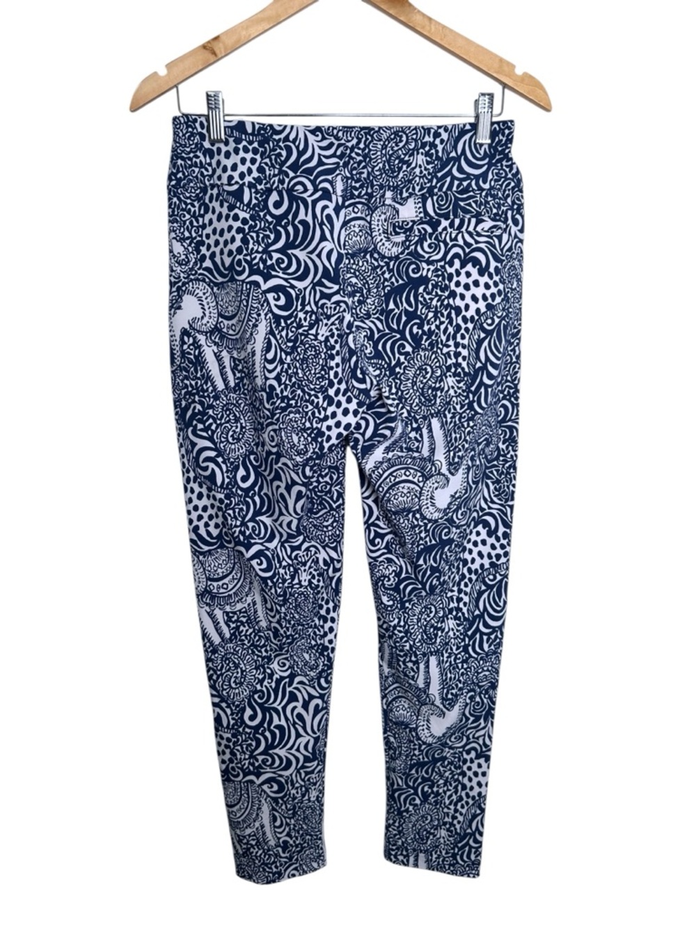 Lilly Pulitzer LUXLETIC Corso Pant UPF 50+ High Tide Navy Golf Pant Women’s Sz 6 - Picture 5 of 6